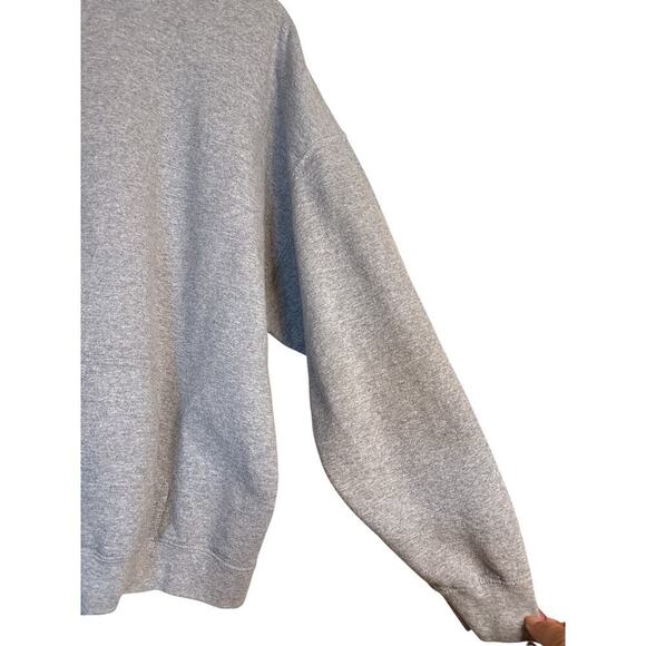 Gildan Women's Heavy Blend Relaxed Fit Pullover Hooded Sweatshirt Size 2XL Gray - Picture 4 of 9